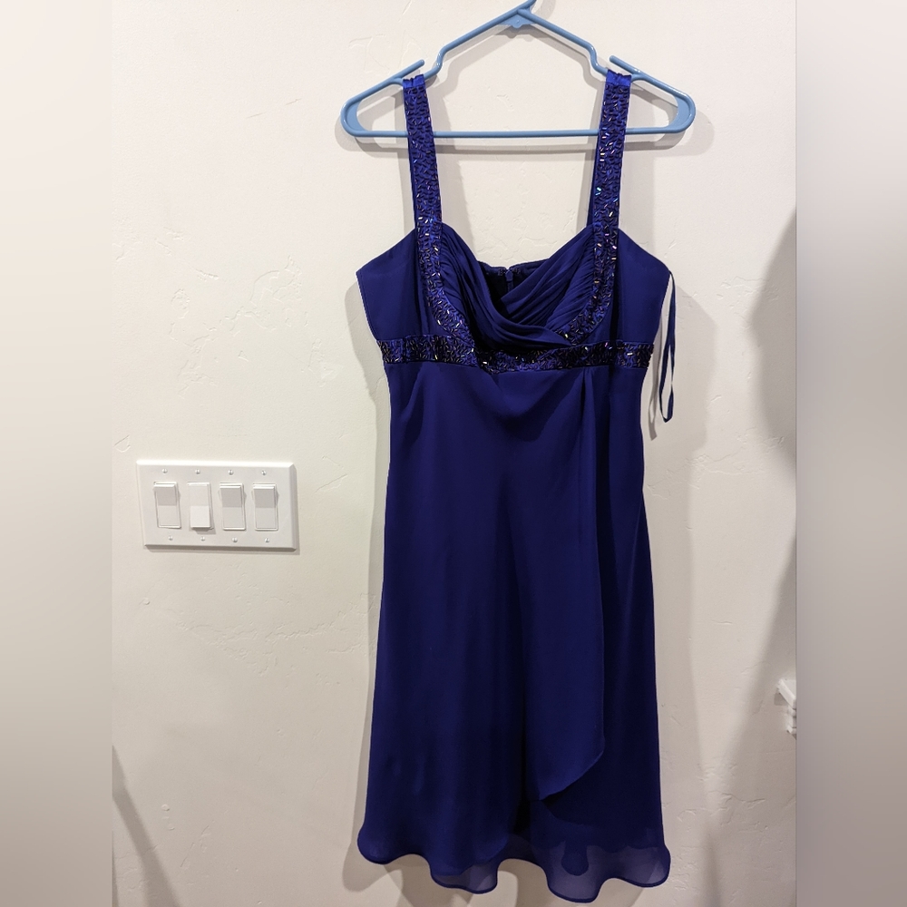 Purple sequin dress event formal event gala dress